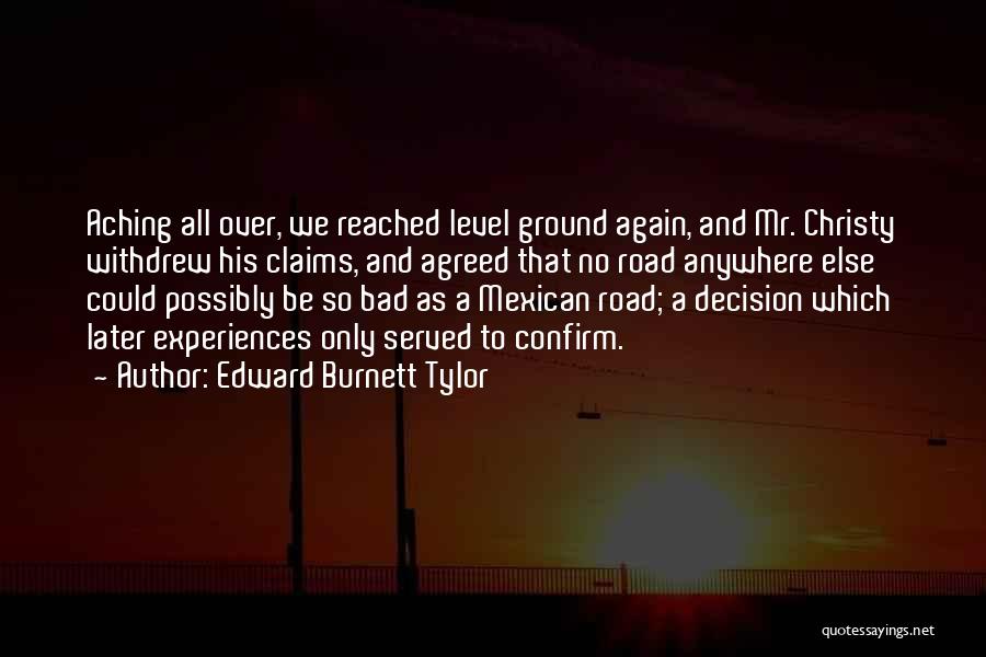 Edward Burnett Tylor Quotes 479939