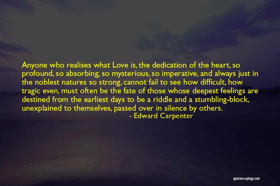 Edward Carpenter Quotes 2251627