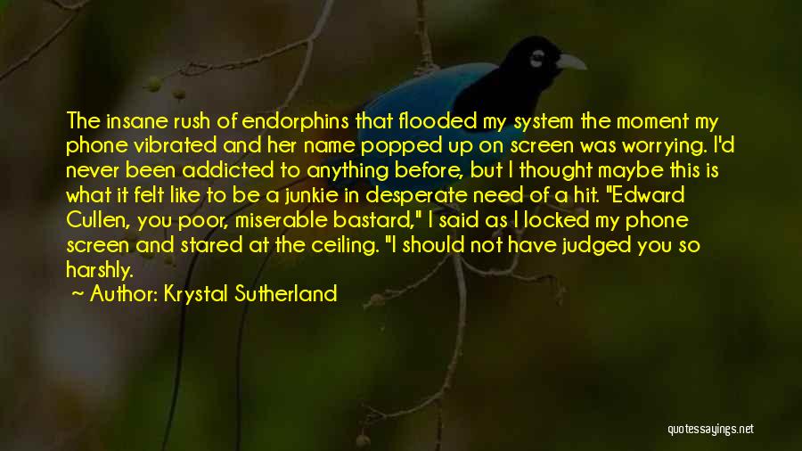 Edward Cullen Quotes By Krystal Sutherland