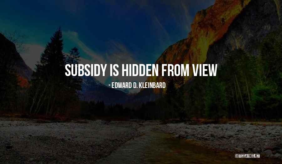 Edward D. Kleinbard Quotes 1128501