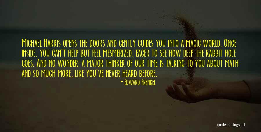 Edward Frenkel Quotes 932533 Edward Frenkel Quotes 932533