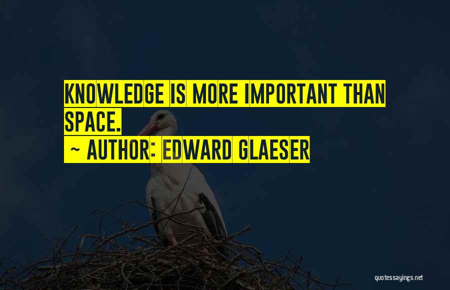 Edward Glaeser Quotes 842776