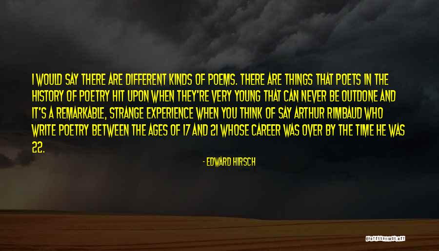 Edward Hirsch Quotes 2098323