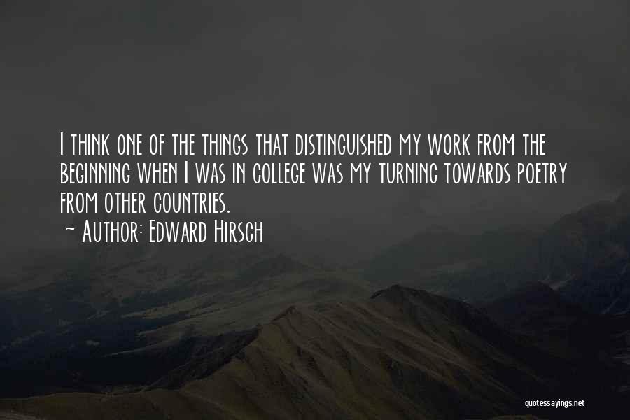 Edward Hirsch Quotes 2144790