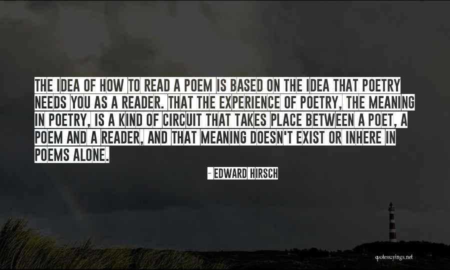 Edward Hirsch Quotes 284946 Edward Hirsch Quotes 284946