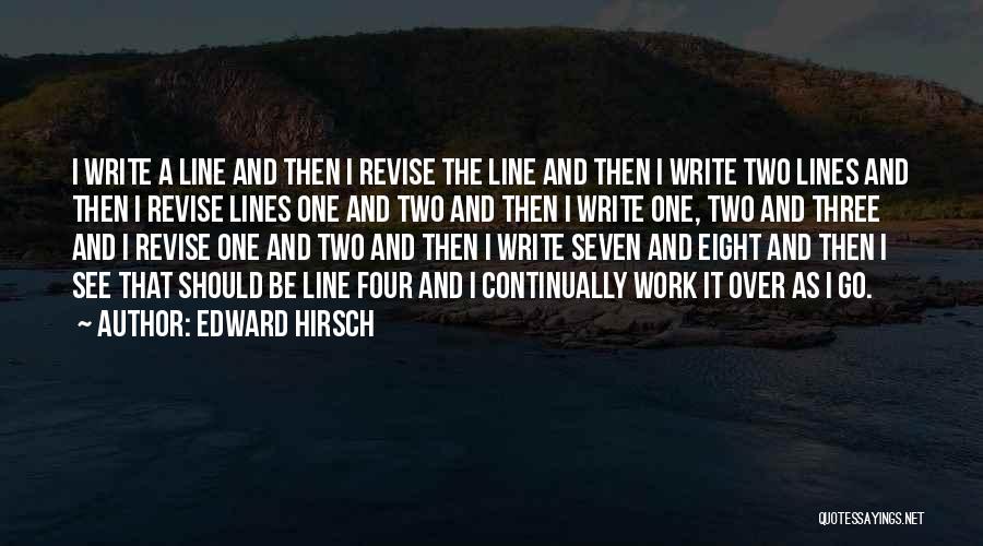 Edward Hirsch Quotes 705496