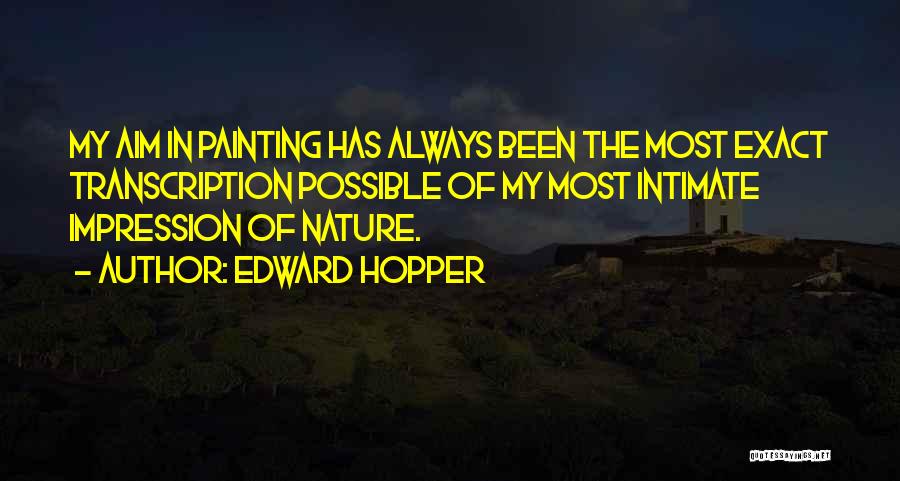 Edward Hopper Quotes 1397510
