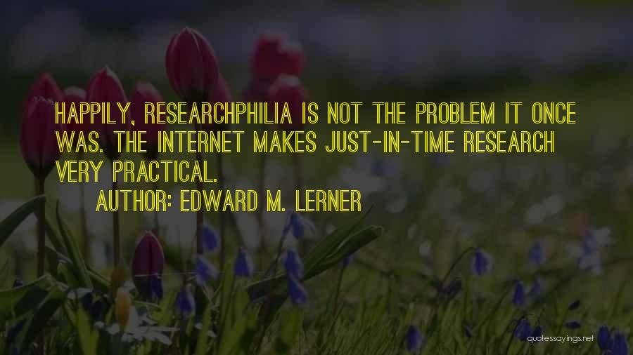 Edward M. Lerner Quotes 161953