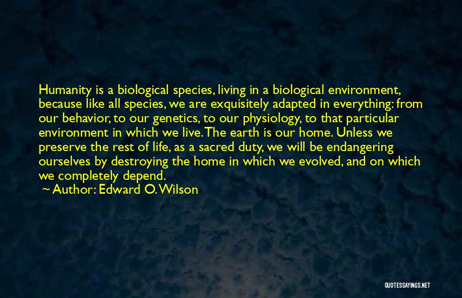 Edward O. Wilson Quotes 1620387