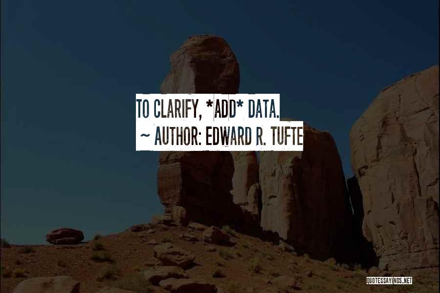Edward R. Tufte Quotes 1029824