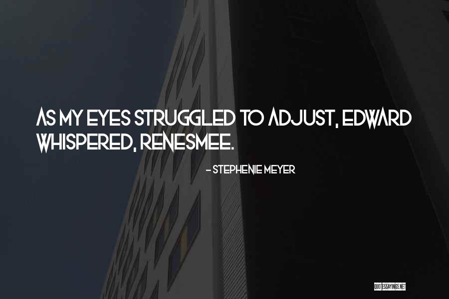 Edward Renesmee Quotes By Stephenie Meyer