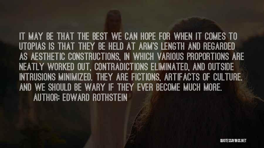 Edward Rothstein Quotes 772375