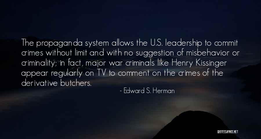 Edward S. Herman Quotes 2268015