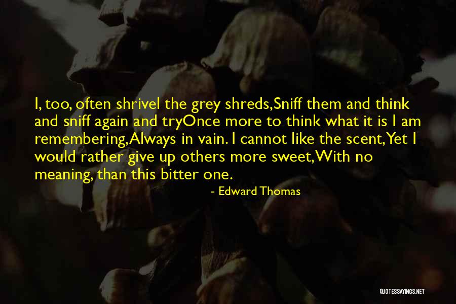 Edward Thomas Quotes 1493609