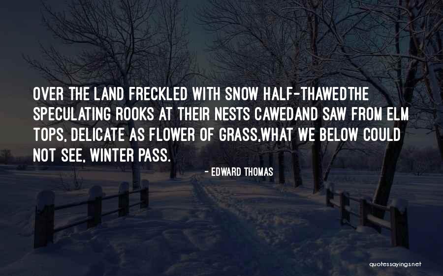 Edward Thomas Quotes 1745462