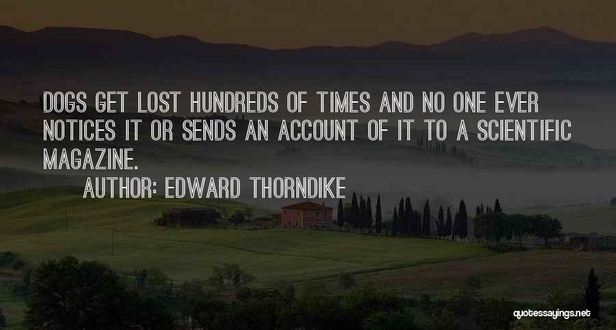 Edward Thorndike Quotes 1877708