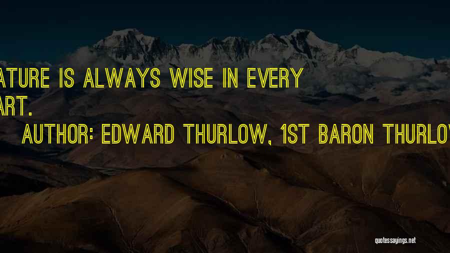 Edward Thurlow, 1st Baron Thurlow Quotes 2021760