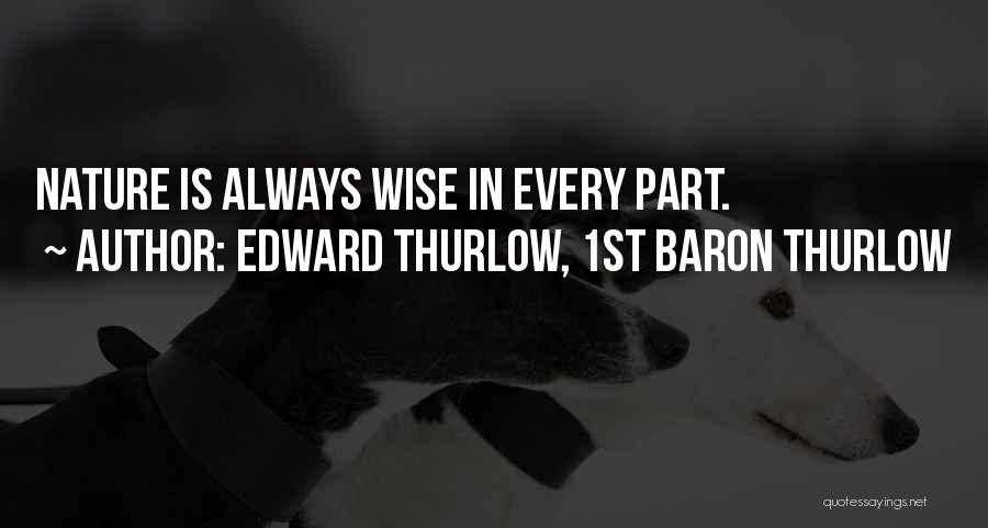 Edward Thurlow Quotes By Edward Thurlow, 1st Baron Thurlow