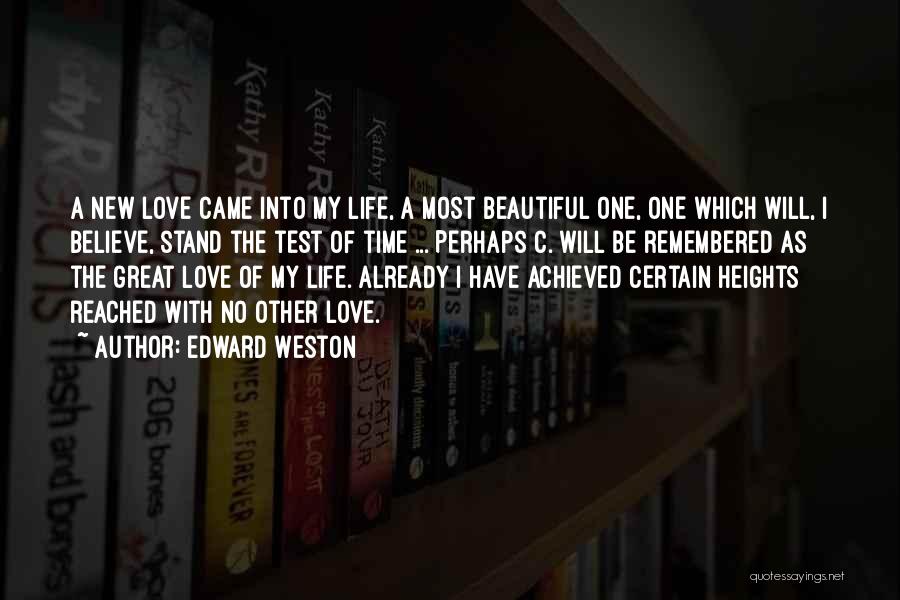 Edward Weston Quotes 791787