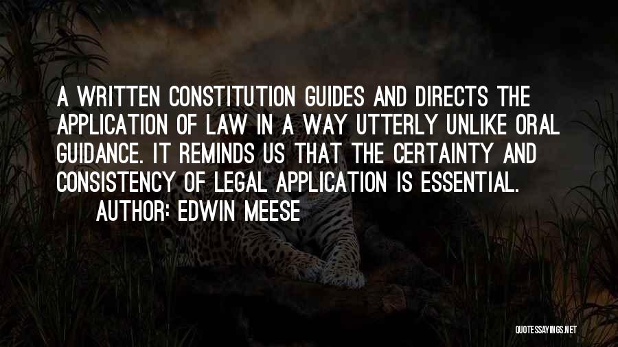 Edwin Meese Quotes 1276077