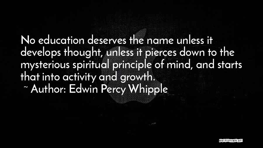 Edwin Percy Whipple Quotes 1111421