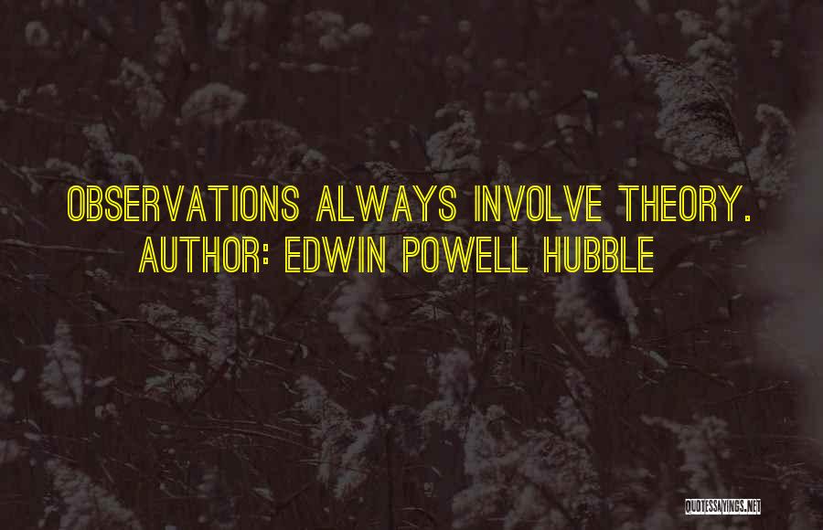 Edwin Powell Hubble Quotes 682291