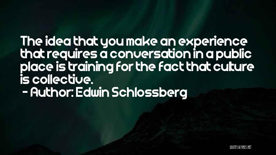 Edwin Schlossberg Quotes 523234