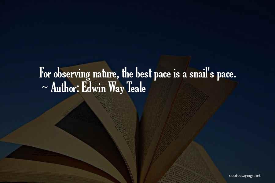 Edwin Teale Quotes By Edwin Way Teale