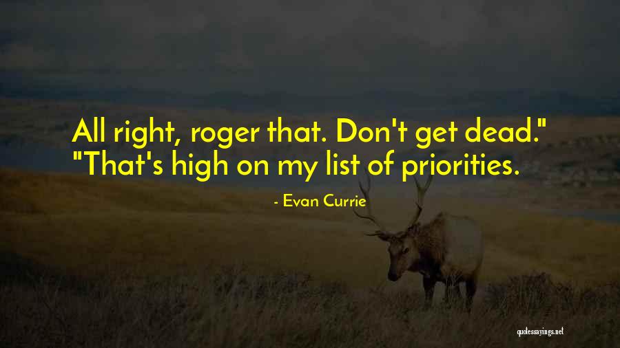 Eee Dept Quotes By Evan Currie