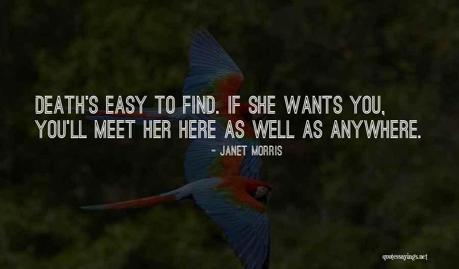 Eee Dept Quotes By Janet Morris Eee Dept Quotes By Janet Morris