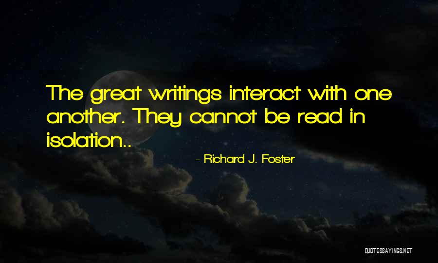 Eek Quotes By Richard J. Foster Eek Quotes By Richard J. Foster