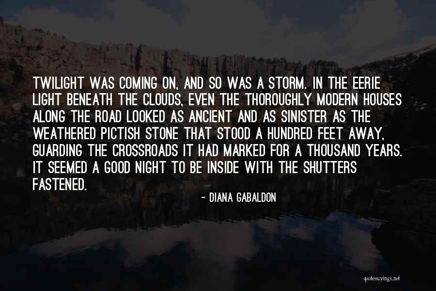 Eerie Night Quotes By Diana Gabaldon