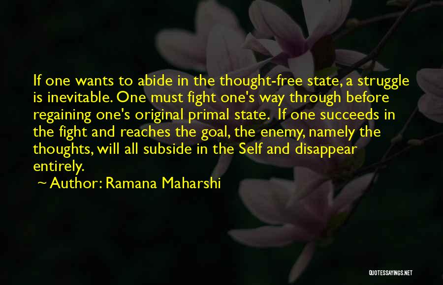 Efectuar Definicion Quotes By Ramana Maharshi