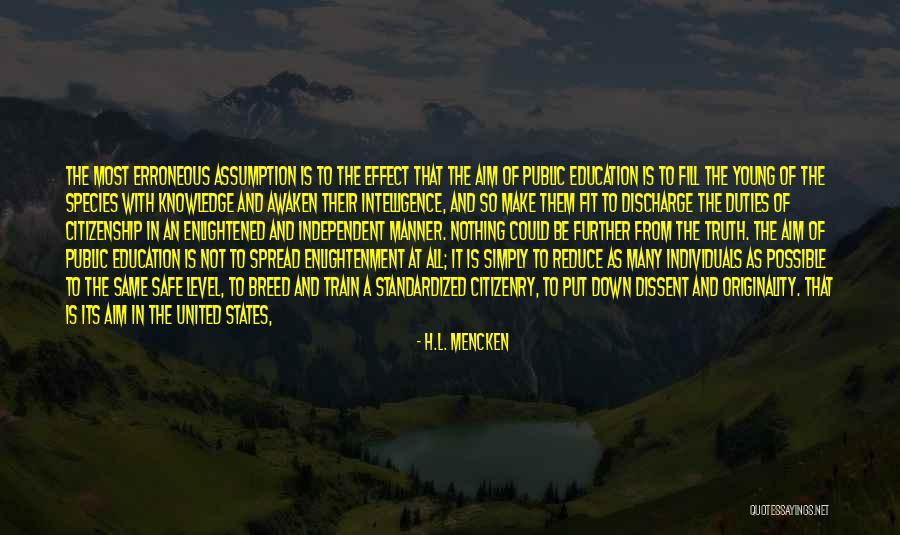 Effect Of Education Quotes By H.L. Mencken Effect Of Education Quotes By H.L. Mencken