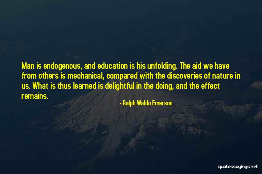 Effect Of Education Quotes By Ralph Waldo Emerson Effect Of Education Quotes By Ralph Waldo Emerson