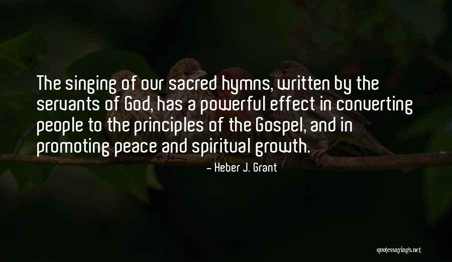 Effect Of Music Quotes By Heber J. Grant Effect Of Music Quotes By Heber J. Grant