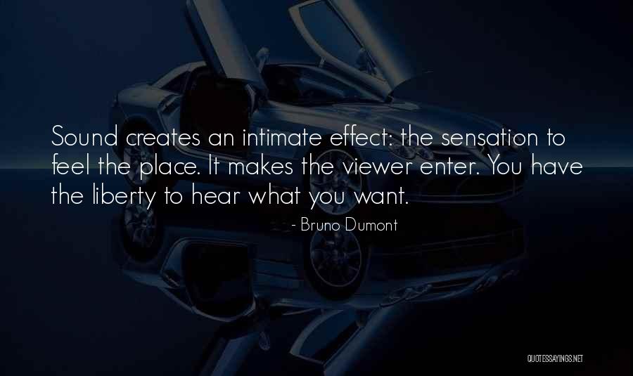 Effect Quotes By Bruno Dumont Effect Quotes By Bruno Dumont