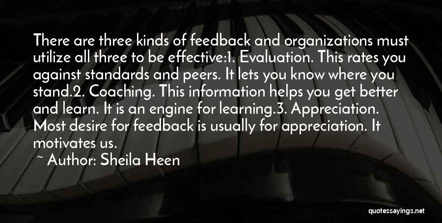 Effective Feedback Quotes By Sheila Heen