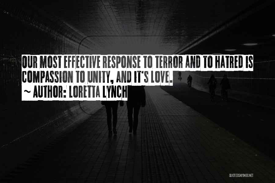 Effective Love Quotes By Loretta Lynch