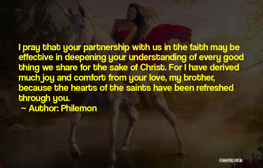 Effective Love Quotes By Philemon