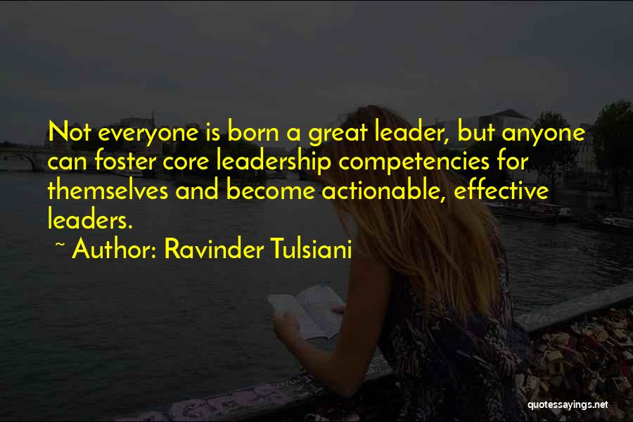 Effective Management Quotes By Ravinder Tulsiani