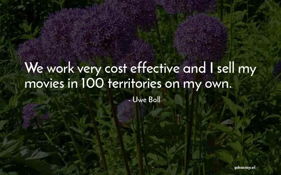 Effective Quotes By Uwe Boll