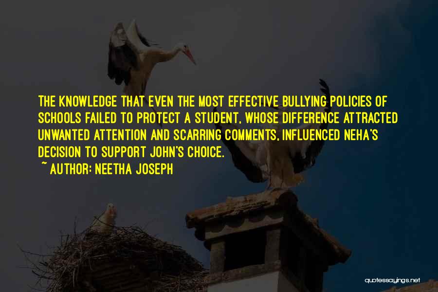 Effective Schools Quotes By Neetha Joseph