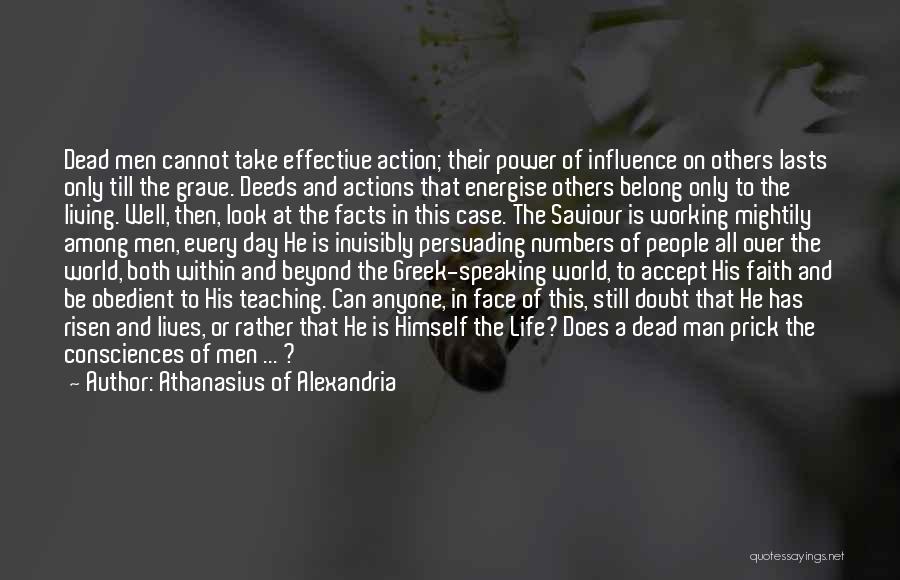 Effective Teaching Quotes By Athanasius Of Alexandria