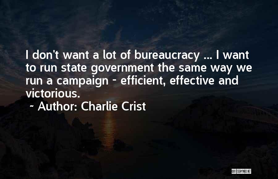 Effective Vs Efficient Quotes By Charlie Crist