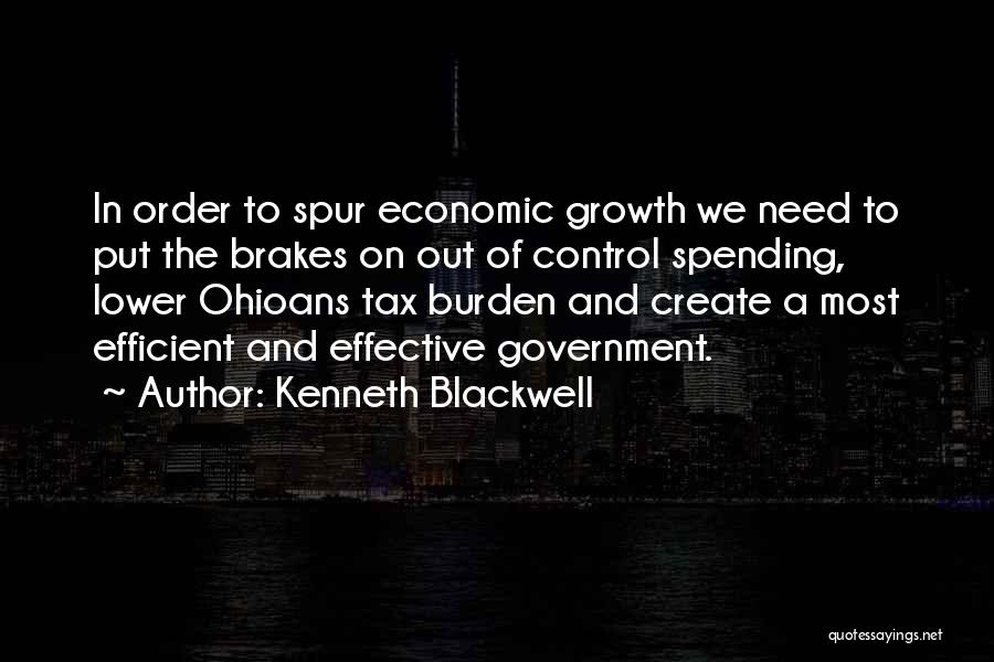 Effective Vs Efficient Quotes By Kenneth Blackwell