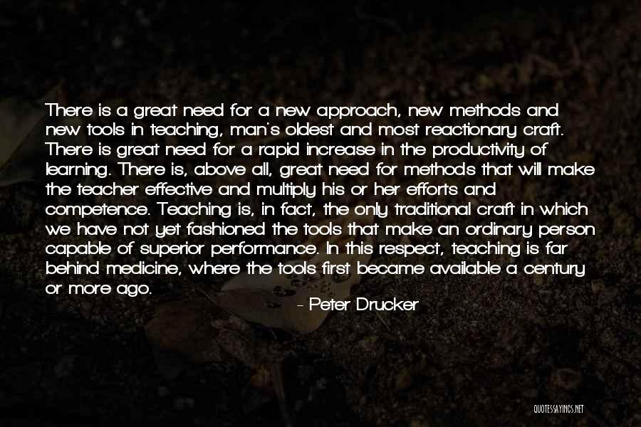 Effective Way Of Learning Quotes By Peter Drucker Effective Way Of Learning Quotes By Peter Drucker