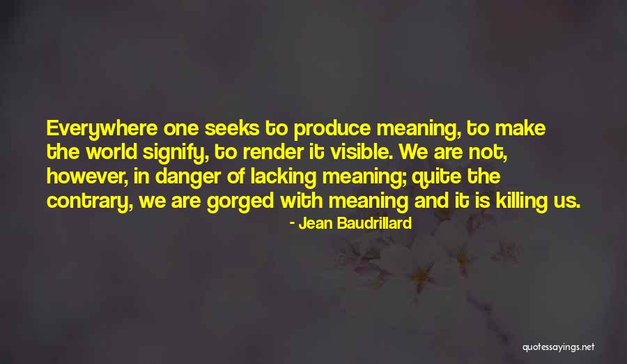 Effectors Example Quotes By Jean Baudrillard Effectors Example Quotes By Jean Baudrillard