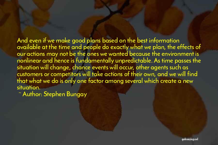 Effects Of Change Quotes By Stephen Bungay