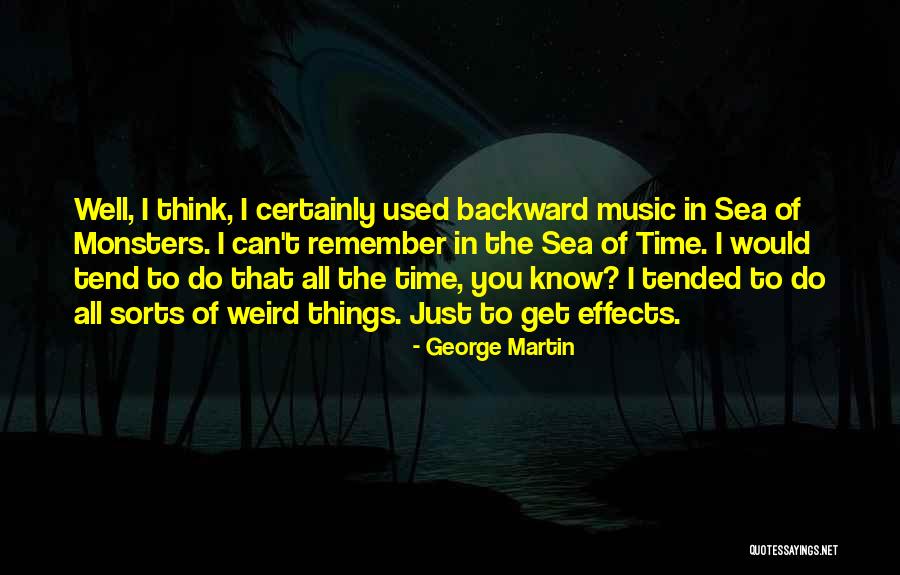 Effects Of Music Quotes By George Martin